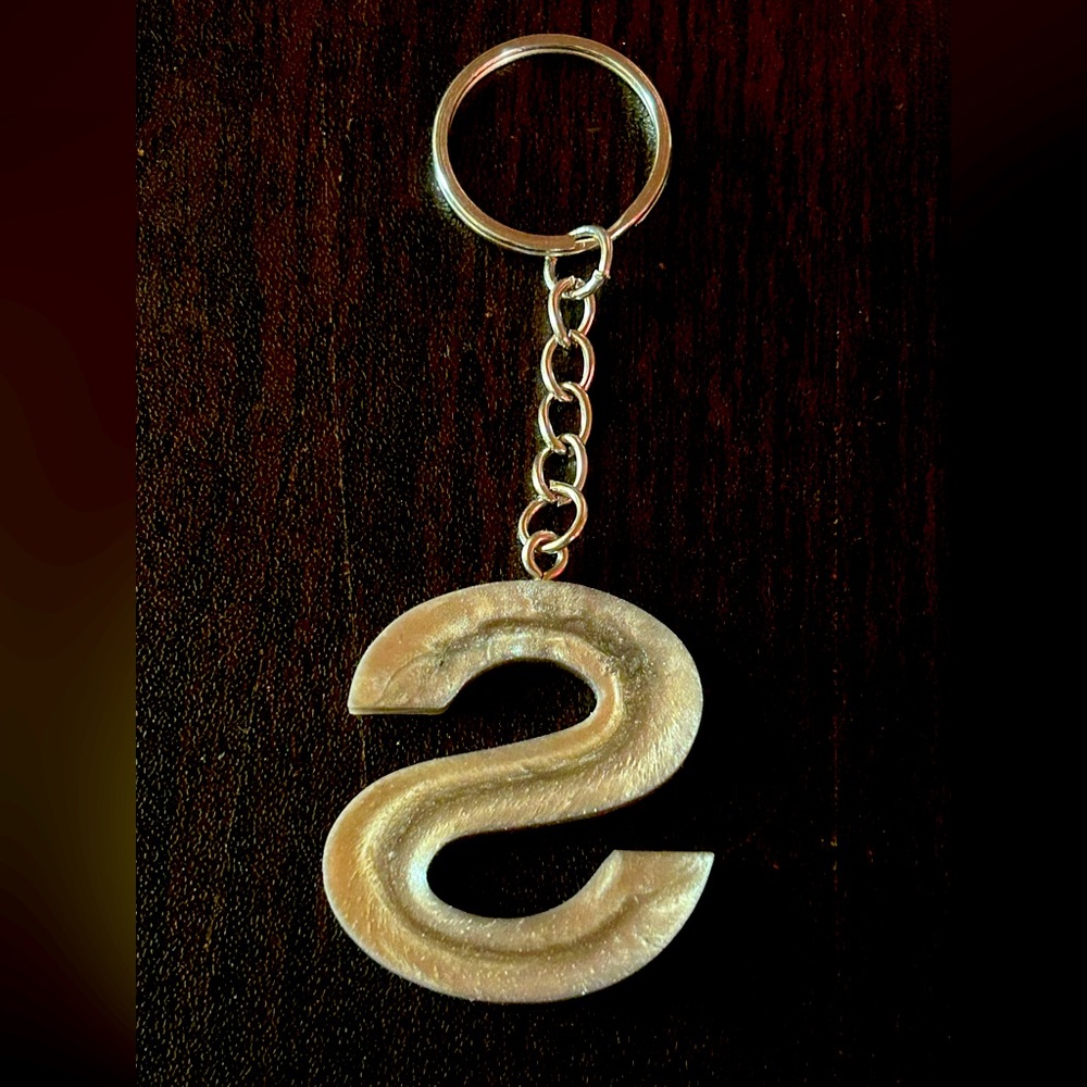 Resin keychain
